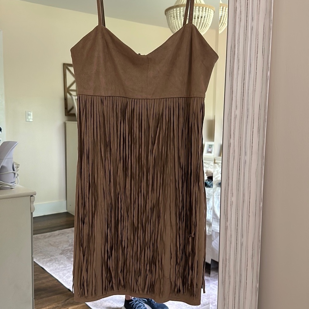 Flirty fringe dress